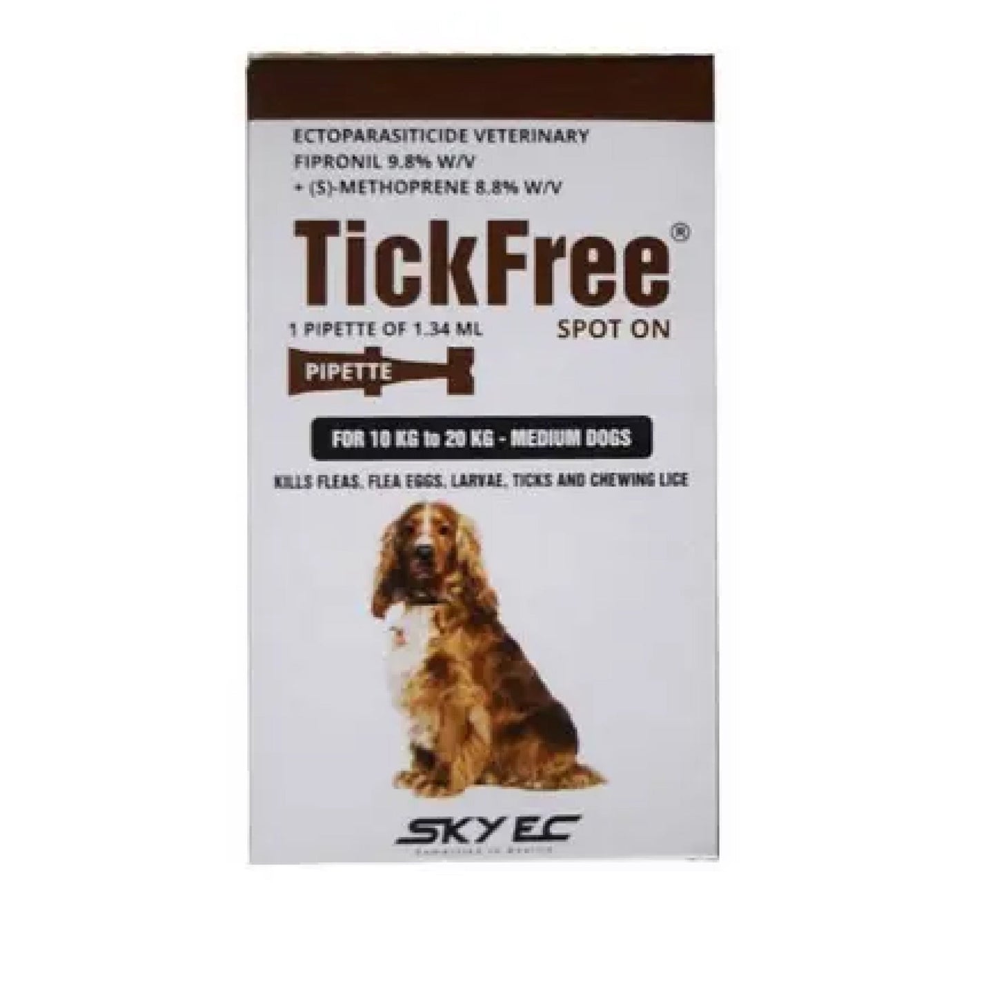 Skyec Tick Free (Fipronil) Tick and Flea Control Spot On for Dogs — image 6