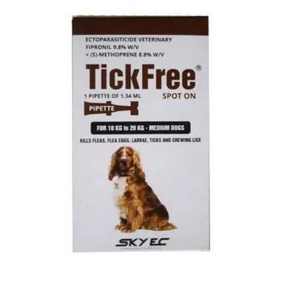 Skyec Tick Free (Fipronil) Tick and Flea Control Spot On for Dogs — image 6