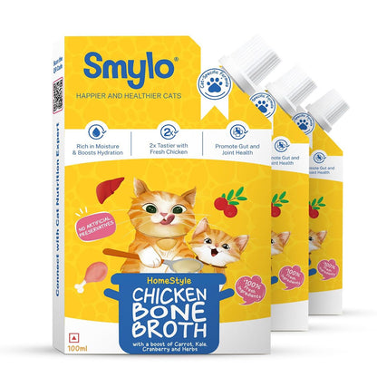 smylo-hydration-rich-chicken-with-carrot-kale-and-cranberry-bone-broth-for-cats 3x100g