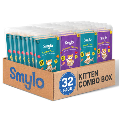 smylo-kitten-variety-combo-tuna-chicken-fresh-no-preservative-wet-cat-food 32x70g