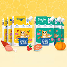 Smylo Bone Broth Combo, Chicken & Fish, for Cats