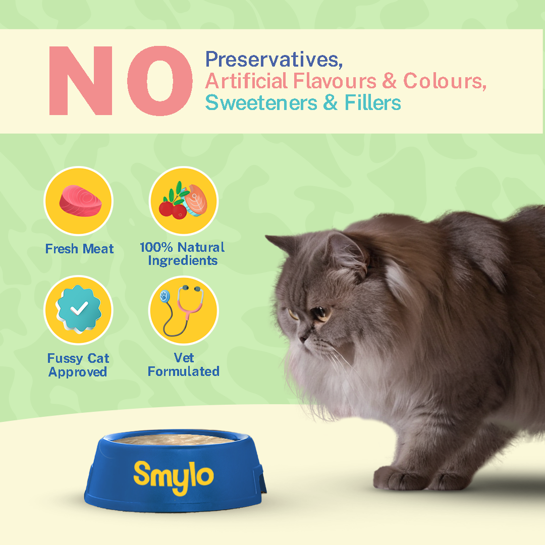 Smylo Fish Combo Pack, Tuna & Mackerel, Adult Cat Wet Food - Image 4