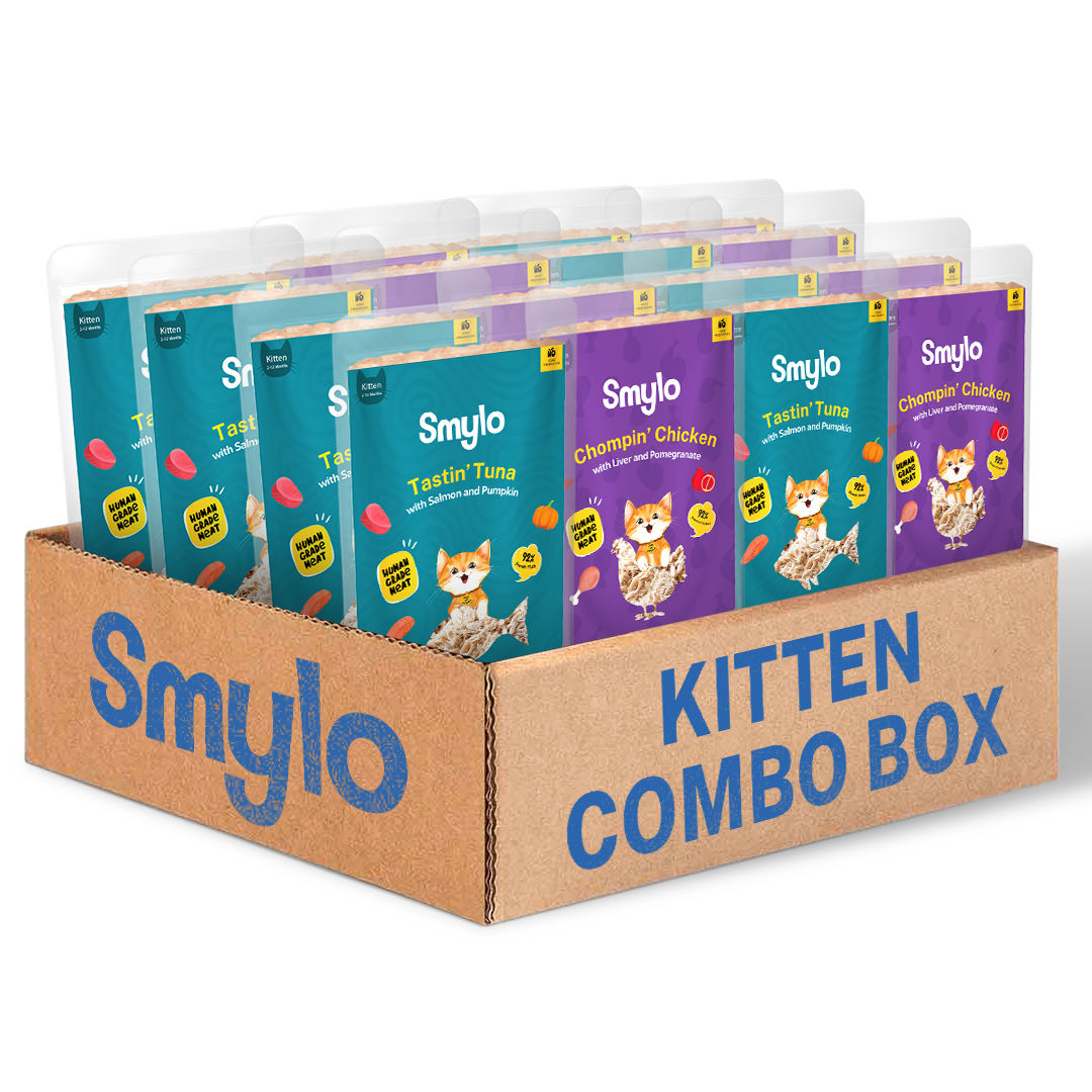 Smylo Kitten Variety Combo Tuna Chicken Fresh No Preservative Wet Cat Food - Image 2