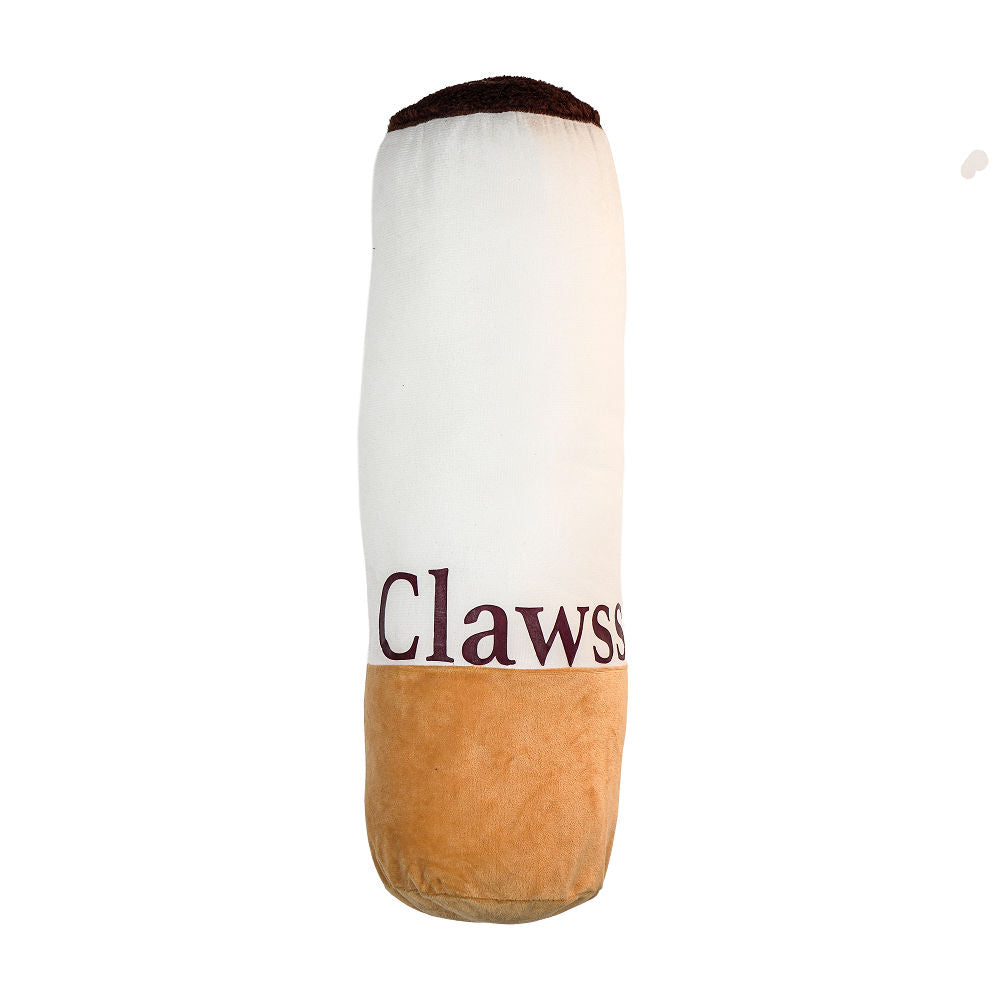 Clawsicc Cigarette Plush Toy For Dogs and Cats — detail shot