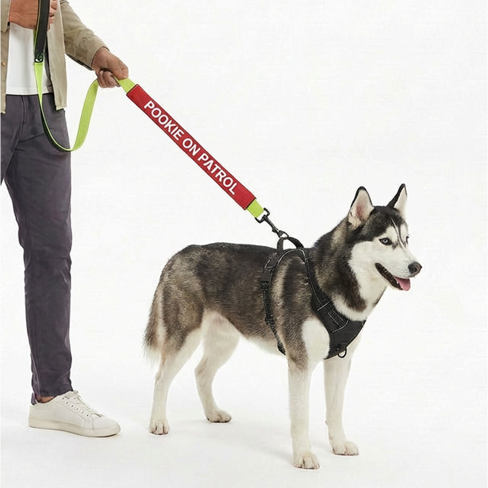 Funny Leash Sleeves for Dogs and Cats — side view