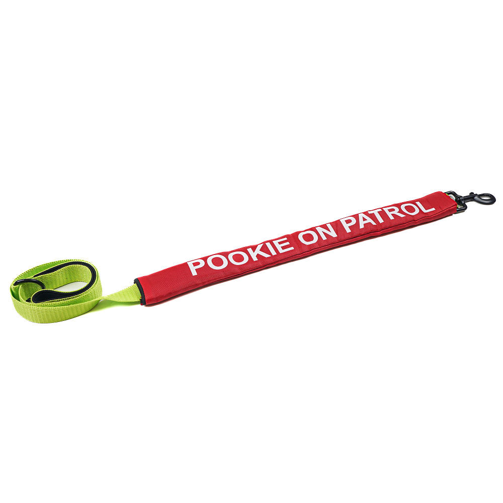 Funny Leash Sleeves for Dogs and Cats — back view