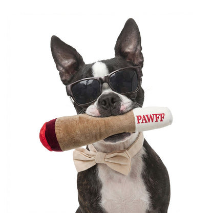 Pawff Puff Plush Toy For Dogs and Cats — back view