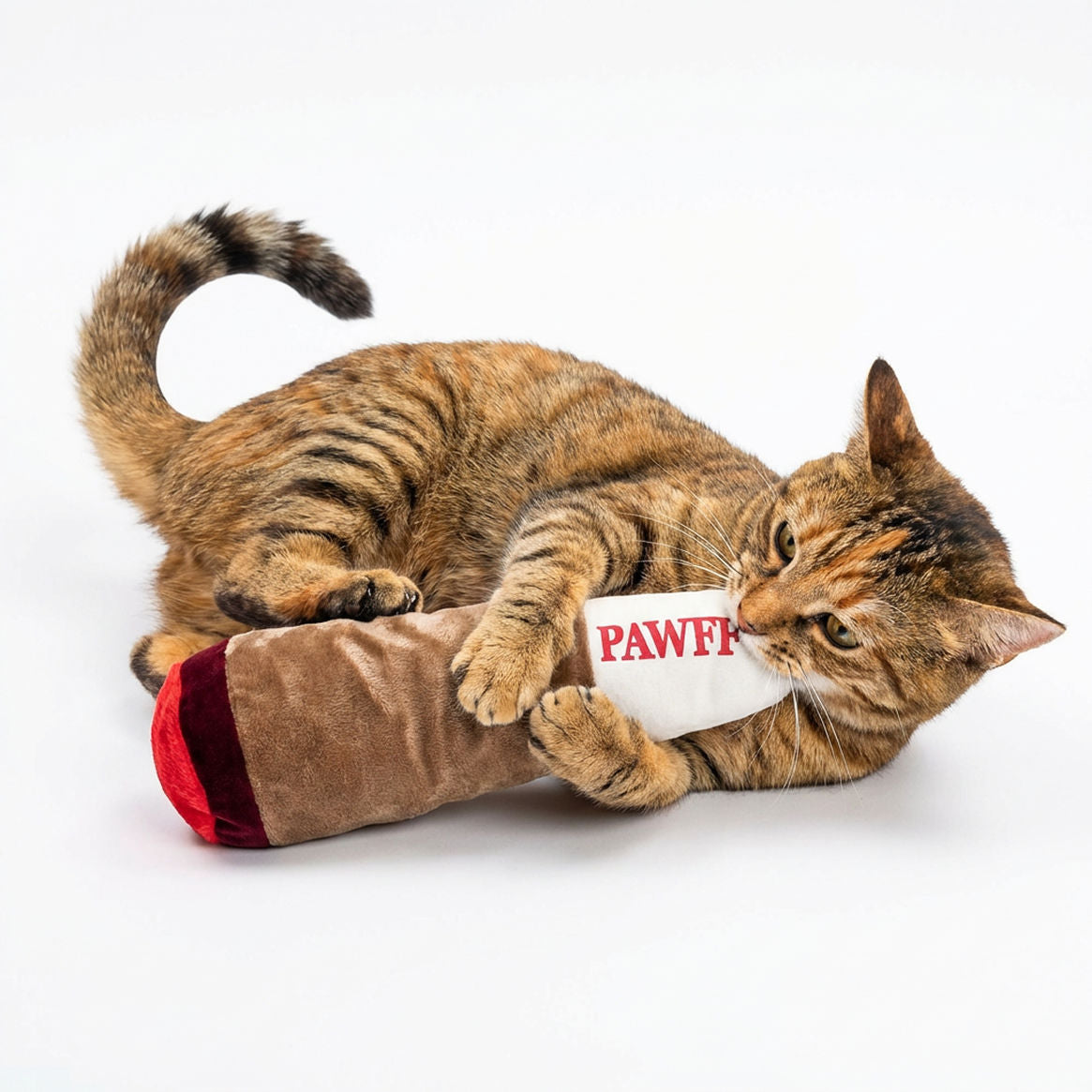 Pawff Puff Plush Toy For Dogs and Cats — detail shot