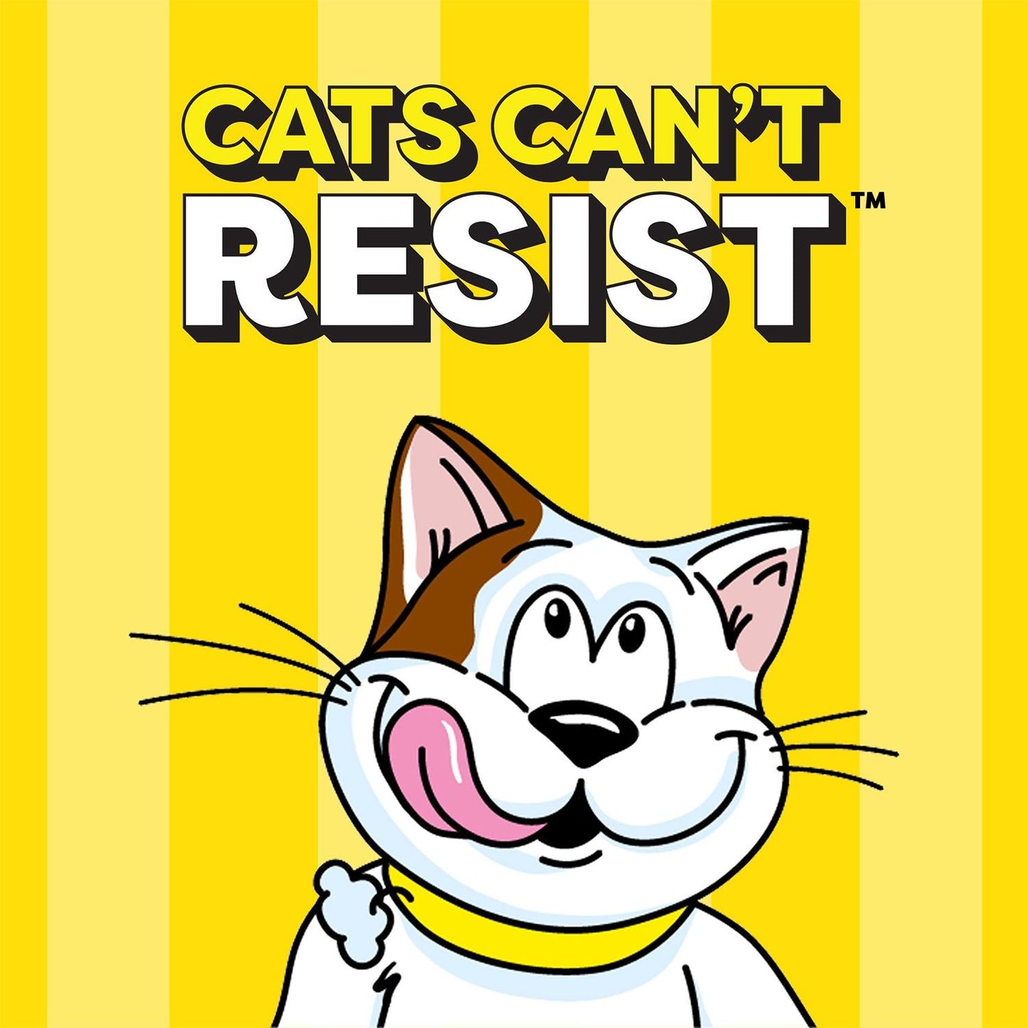 Temptations Creamy Purrrr ee Maguro & Scallop Cat Treats — in use
