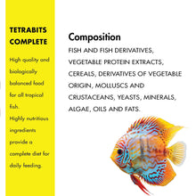 Tetra Bits Complete Fish Food — side view