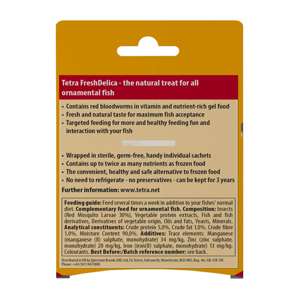 Tetra Freshdelica Bloodworms Fish Treats - Image 2