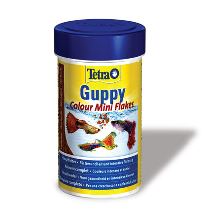 Tetra Guppy Colour Mini Flakes Fish Treat