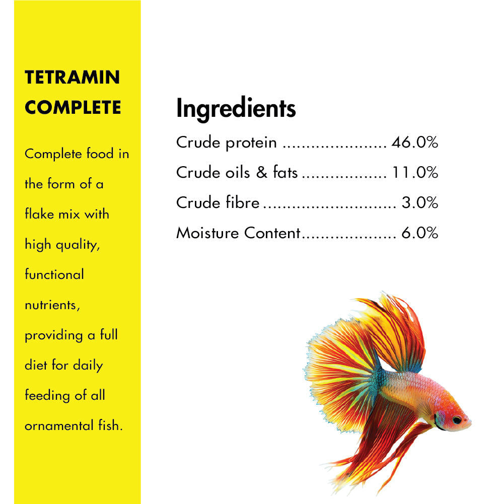 Tetra Tetramin Complete All Tropical Fish Food - Image 2