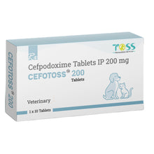 Tossvet Cefotoss 200Mg Tablets Cefpodoxime For Dogs And Cats