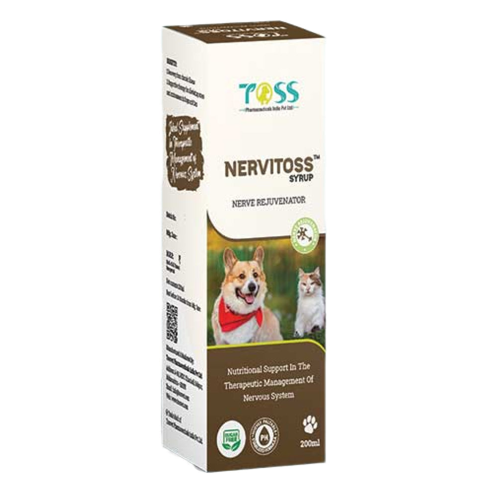 Tossvet Nervitoss Syrup For Dogs And Cats