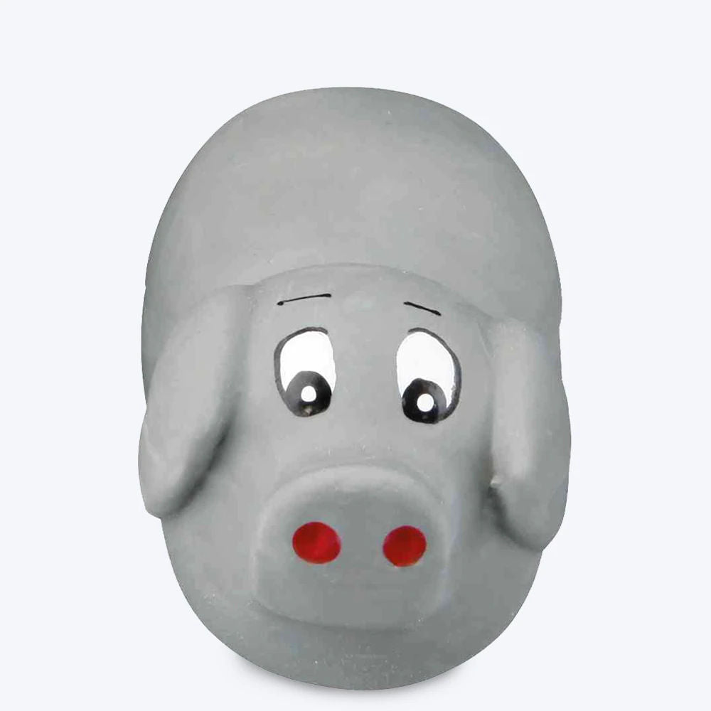 Trixie Baby Zoo Figures Latex squeaky Chew Toy for Dogs — back view