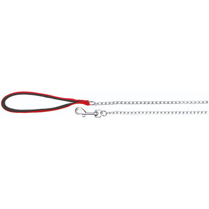 Trixie Chain Leash with Nylon Hand Loop for Dogs — detail shot