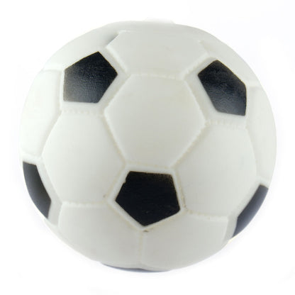 Trixie Football Viny Squeaky Chew Toy for Dogs — in use