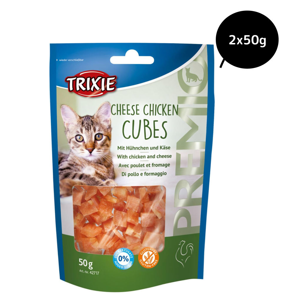 Trixie Premio Cheese Chicken Cubes Cat Treats — image 6