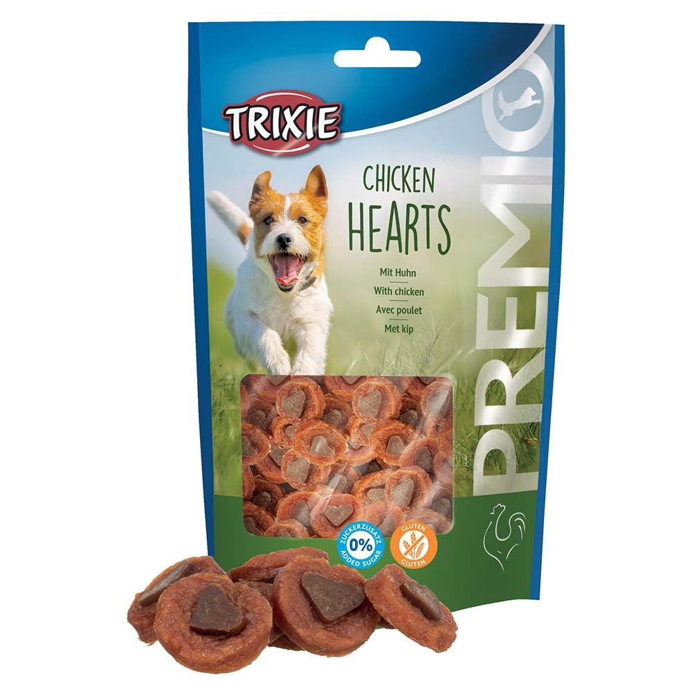 trixie-premio-chicken-hearts-dog-treats 100g