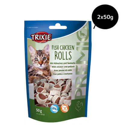 Trixie Premio Fish and Chicken Rolls Cat Treats — image 6