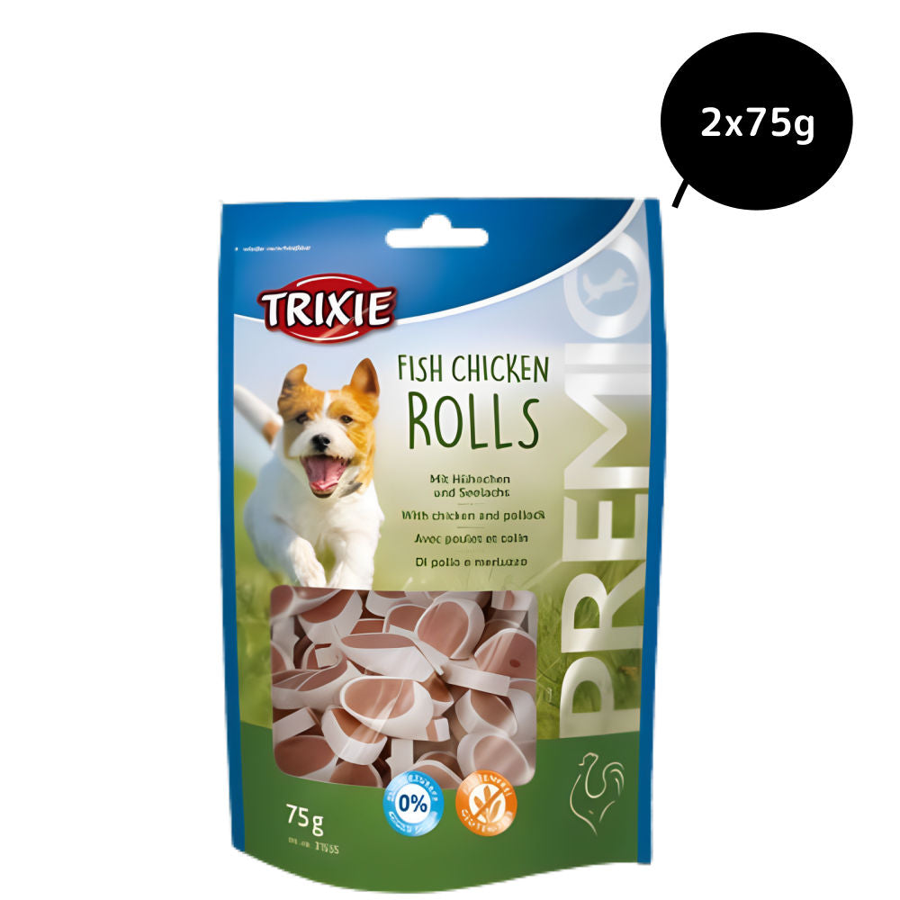 Trixie Premio Fish and Chicken Rolls Dog Treats — image 6
