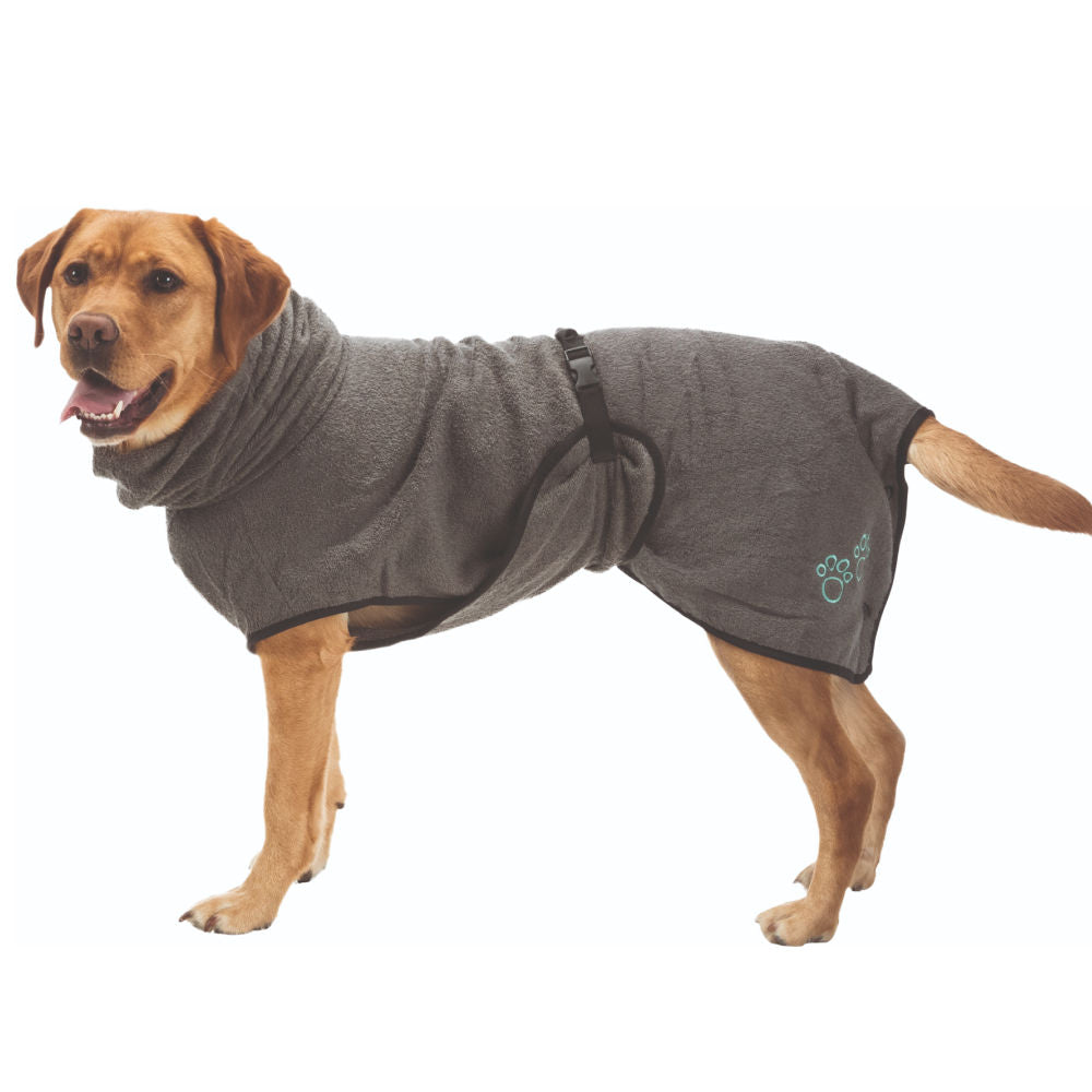 Trixie Bathrobe For Dogs 60Cm Grey