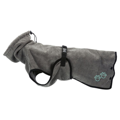 Trixie Bathrobe for Dogs — in use
