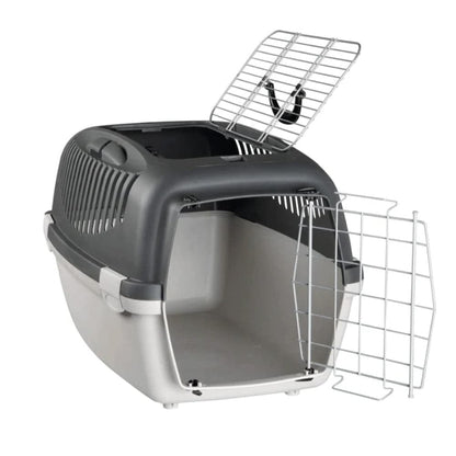 Trixie Capri 3 IATA Approved Open Top Carrier for Dogs and Cats — side view