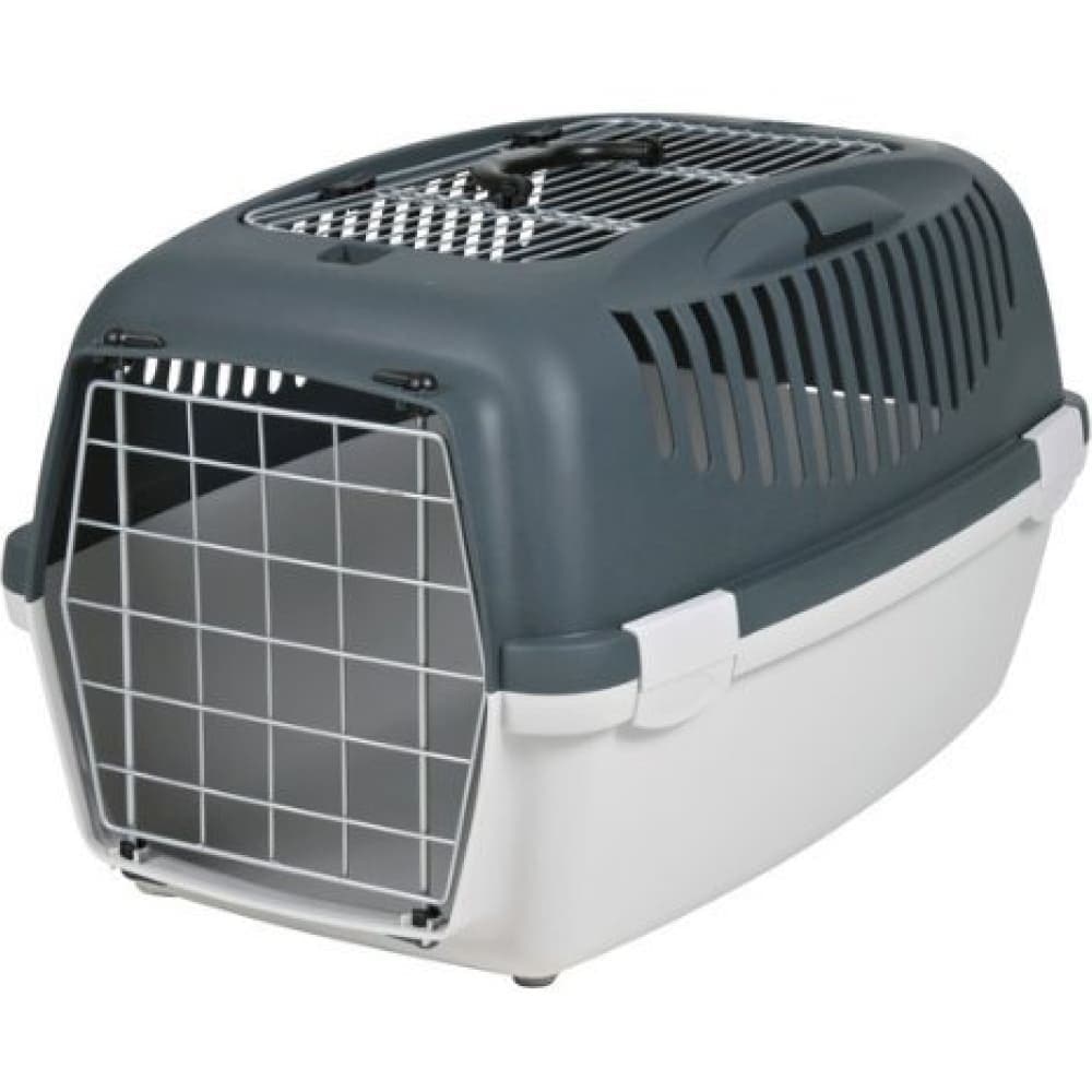 Trixie Capri 3 IATA Approved Open Top Carrier for Dogs and Cats — back view