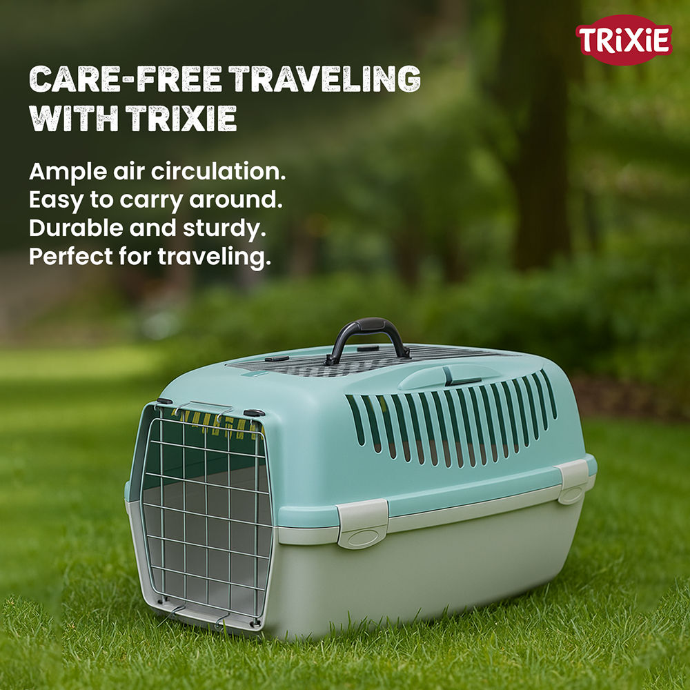 Trixie Capri 3 Open Top Carrier for Dogs and Cats — detail shot