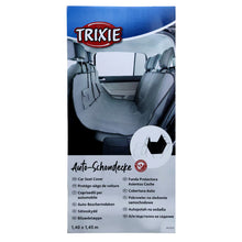 Trixie Car Seat Cover With Two Pockets For Dogs And Cats Black Brown - Image 3