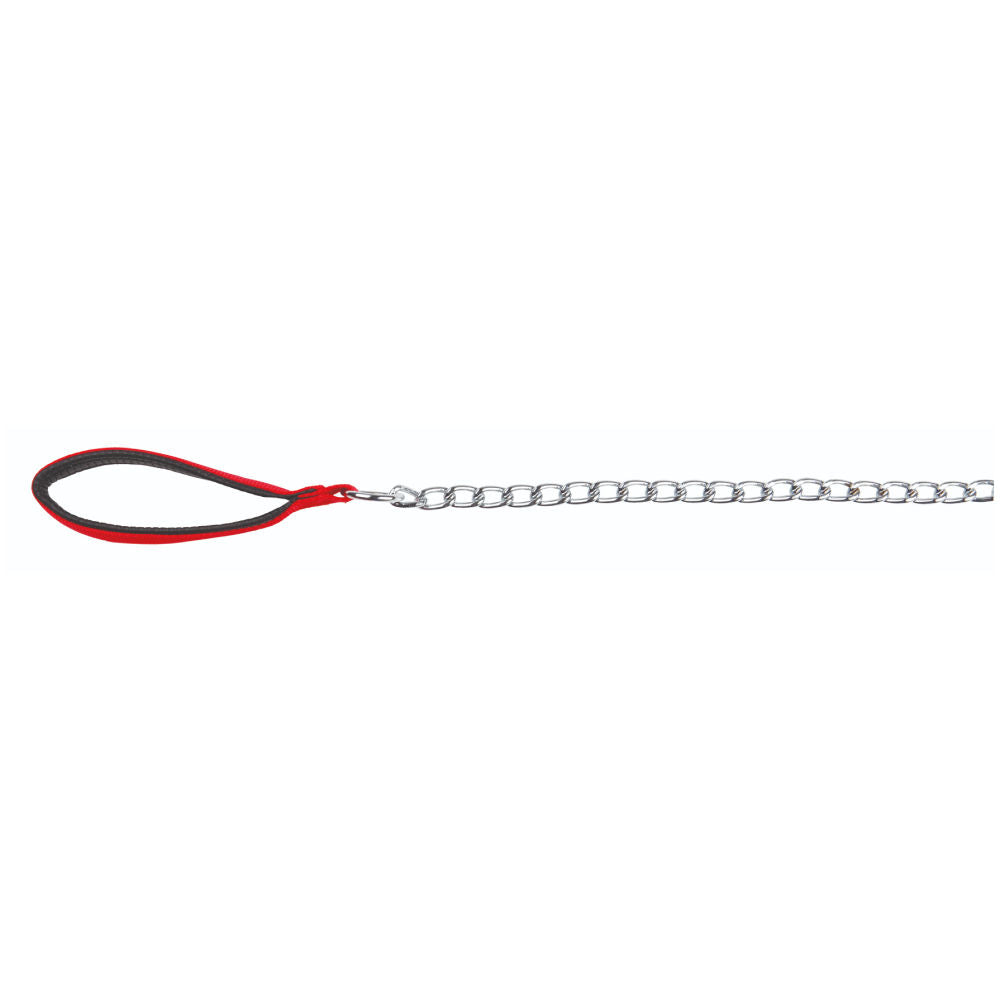 Trixie Chain Leash with Nylon Hand Loop for Dogs — side view
