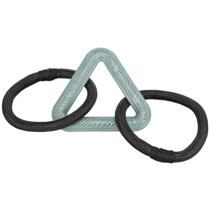 Trixie Citystyle Triangle With Rope Rings Toy For Dogs