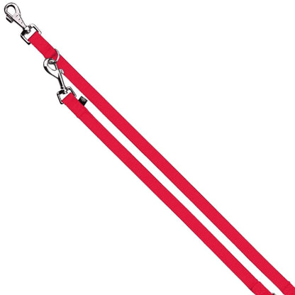 Trixie Classic 3 Stage Adjustable Leash For Dogs Red