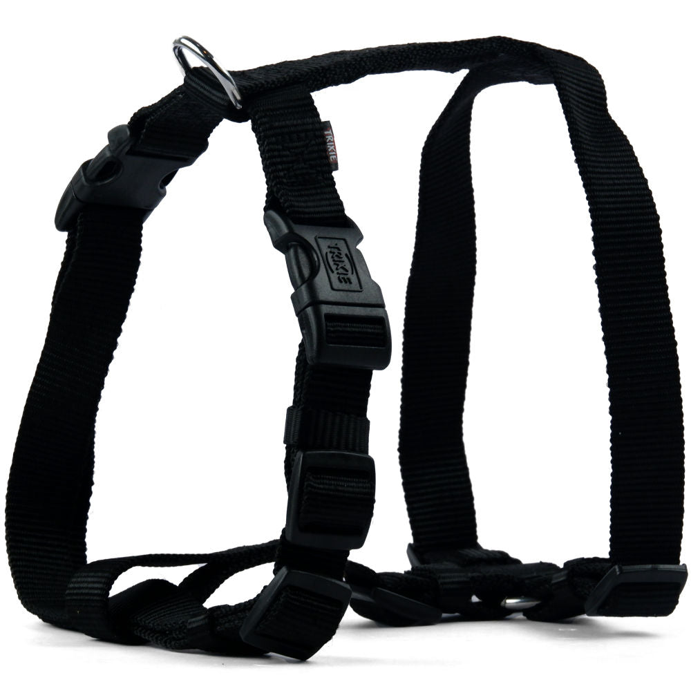 Trixie Classic H Harness For Dogs Black