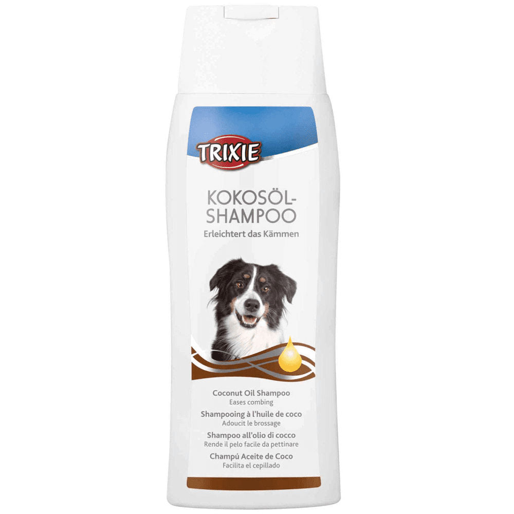 Trixie Coconut Oil Shampoo for Dogs — side view