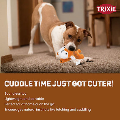 Trixie Deer Plush Toy for Dogs — back view