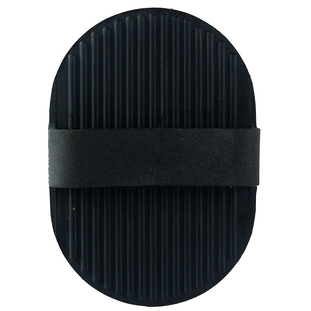 Trixie Deshedding Rubber Massage Care Brush for Dogs and Cats — back view