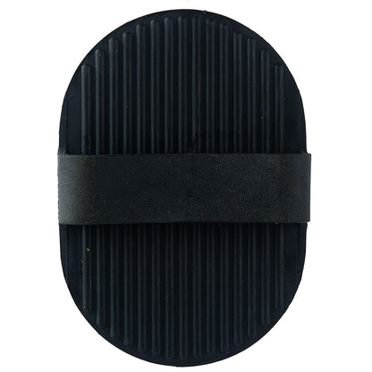 Trixie Deshedding Rubber Massage Care Brush for Dogs and Cats — back view
