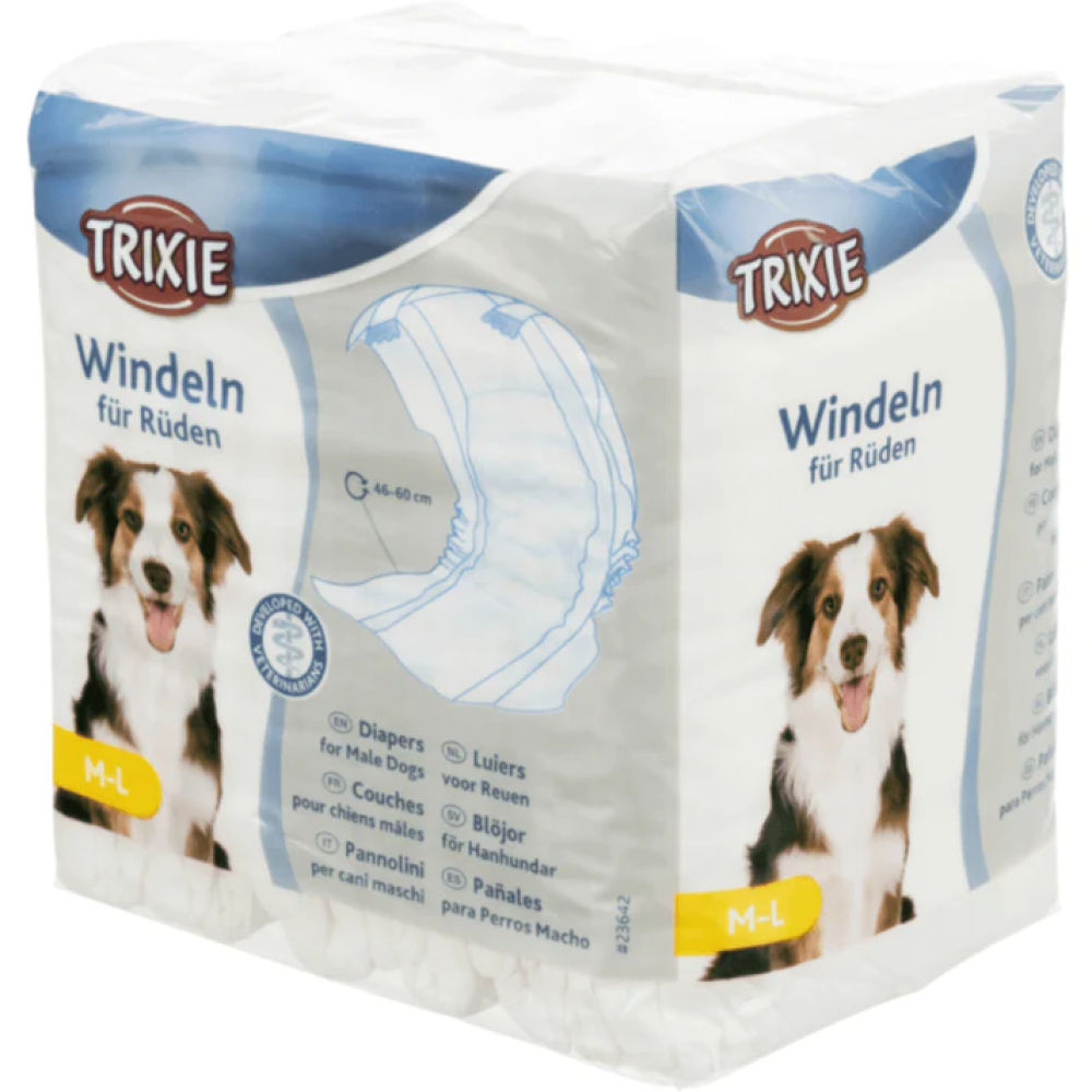 Trixie Diapers For Male Dogs 12Pcs Copy 1