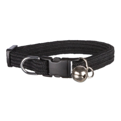 Trixie Elastic Collars With Bell For Cats Black
