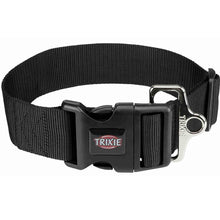 Trixie Extra Wide Premium Collar For Dogs Black