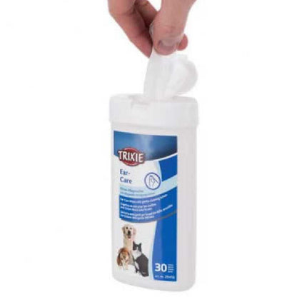 Trixie Eye Care Wipes for Dogs and Cats — back view