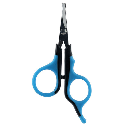 Trixie Face & Paw Scissors for Dogs and Cats — back view