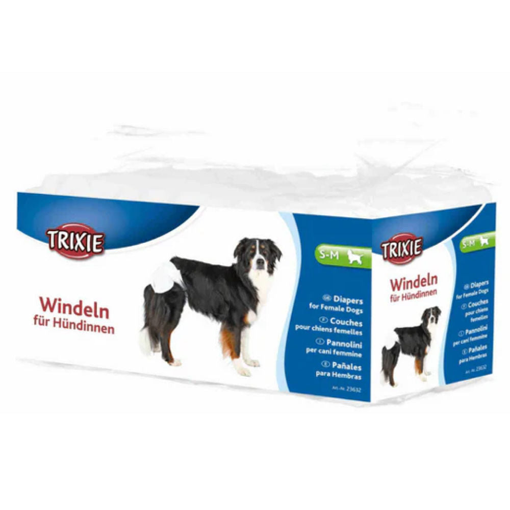 Trixie Female Diapers For Dogs 12Pcs Copy