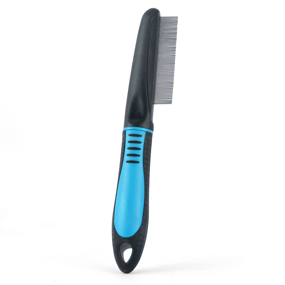 Trixie Flea and Dust Comb for Dogs and Cats — back view
