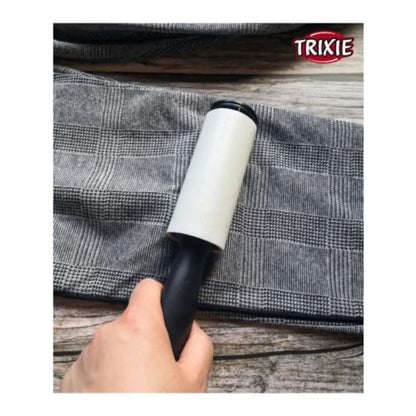 Trixie Fur Lint Roller for Dogs and Cats — back view