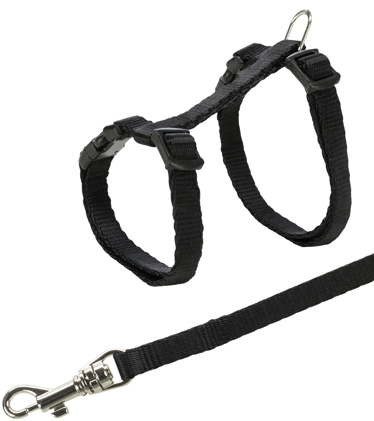 Trixie Harness With Leash For Cats Kittens Black