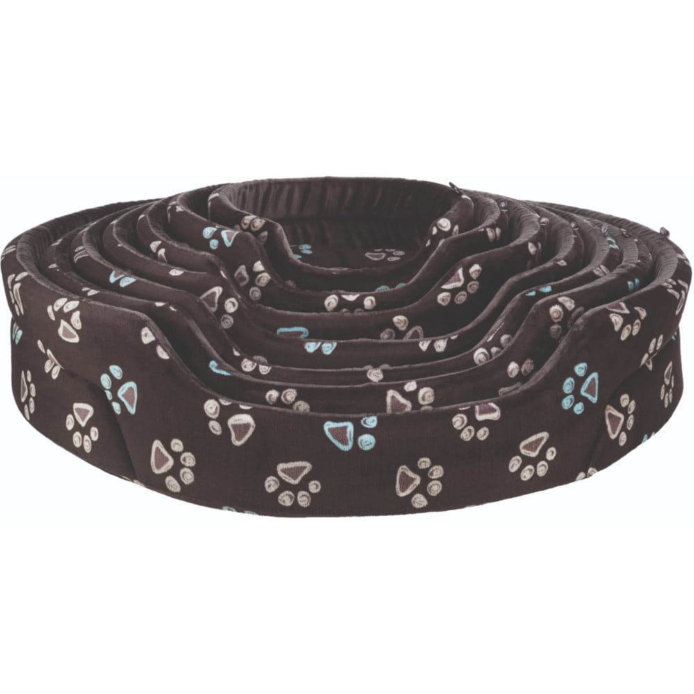 Trixie Jimmy Donut Bed Taupe for Dogs — detail shot
